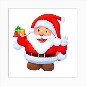 Santa Claus 1 Art Print