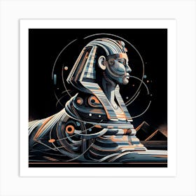 Egyptian Sphinx Art Print