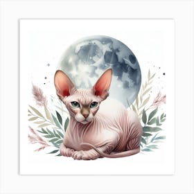 Sphinx-cat 5 Art Print