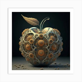 The glass apple an intricate design that adds to its exquisite appeal. 9 Art Print