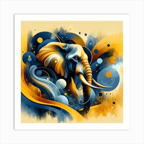 Elephant 01 Art Print