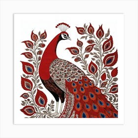 Peacock 6 Art Print