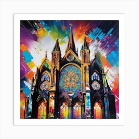 Cathedral Of The Saints Art Print