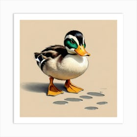 Mallard Duck Art Print