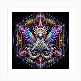 Psychedelic Art 4 Art Print