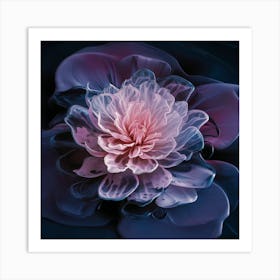 Fractal Flower Art Print