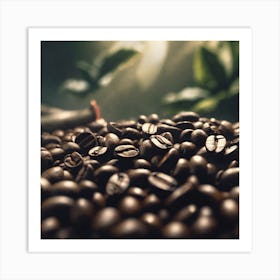 Coffee Beans 60 Art Print