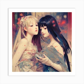 Sisters1 Art Print