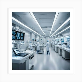 Medical Laboratory 1 Art Print