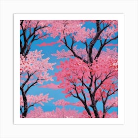 Cherry Blossoms 21 Art Print