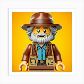 Lego Man Art Print