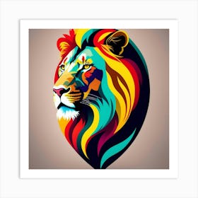 Lion 01 Art Print