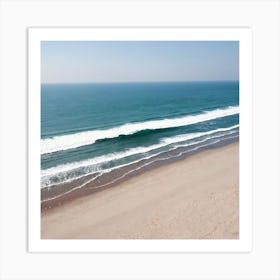 Beach - Beach Stock Videos & Royalty-Free Footage 5 Art Print