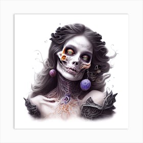 Day Of The Dead 8 Art Print