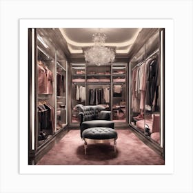 353330 Glamorous Dressing Room With Large Mirror, Hollywo Xl 1024 V1 0 Art Print