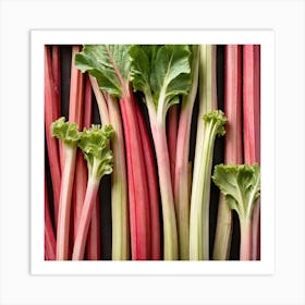 Rhubarb 63 Art Print