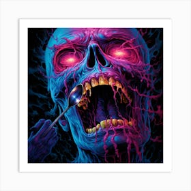 Scream Of The Dead Art Print