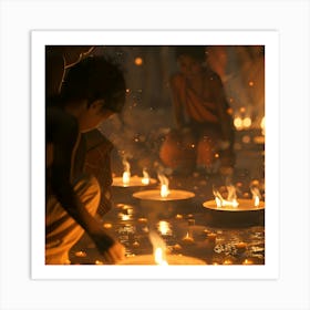 Diwali 1 Art Print