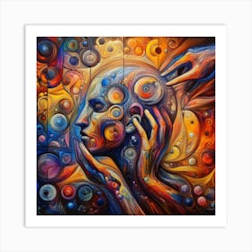 Psychedelic Painting Art Print