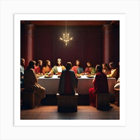 Last Supper 4 Art Print