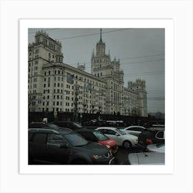 Moscow Art Print