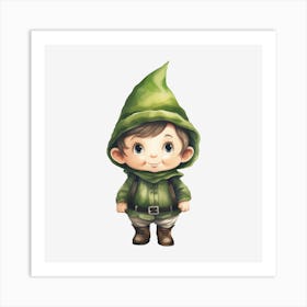 Elf Png Art Print