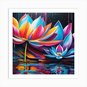 Lotus 3 Art Print