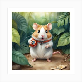 Hamster 50 Art Print