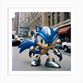 Sonic The Hedgehog 98 Art Print