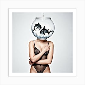 Fish Bowl 29 Art Print