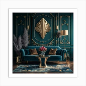 Deco Living Room 28 Art Print