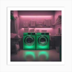 That laundry room glow Art Print