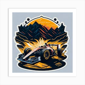 Artwork Graphic Formula1 (56) Art Print