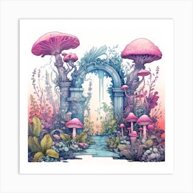 Fairy Garden Art Print