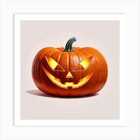 Halloween Pumpkin 3 Art Print