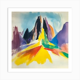 Mountain Landscape 3 Art Print