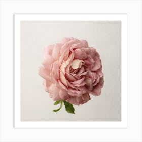 Pink Rose 1 Art Print