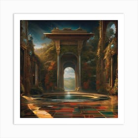 Relic arch Art Print