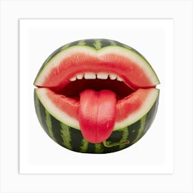 Watermelon Tongue, Wall Art Paintings, Artwork Wall Painting For Living, Room Bedroom , Office ,Hallway, Kitchen, Wall Decors Art Print Art Print Art Print