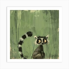 Lemur 5 Art Print