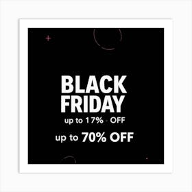 Black Friday Sell Post Templates Design (8) Art Print