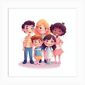 Family Portrait Art Print