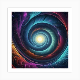 Spiral Galaxy Art Print