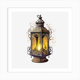 Islamic Lantern Art Print