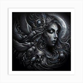 Ethereal Woman 6 Art Print