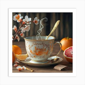 Cup Of Tea 1 Art Print