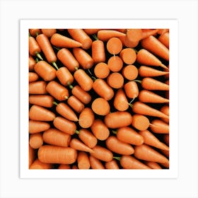 Carrots For Sale 4 Art Print