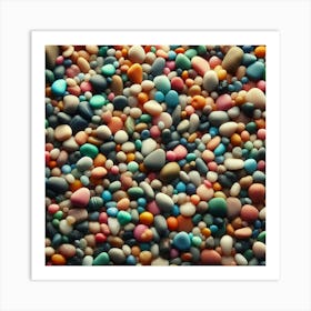 Pebbles 4 Art Print