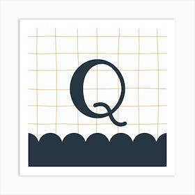 Letter Q Art Print