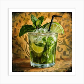 Mojito 4 Art Print